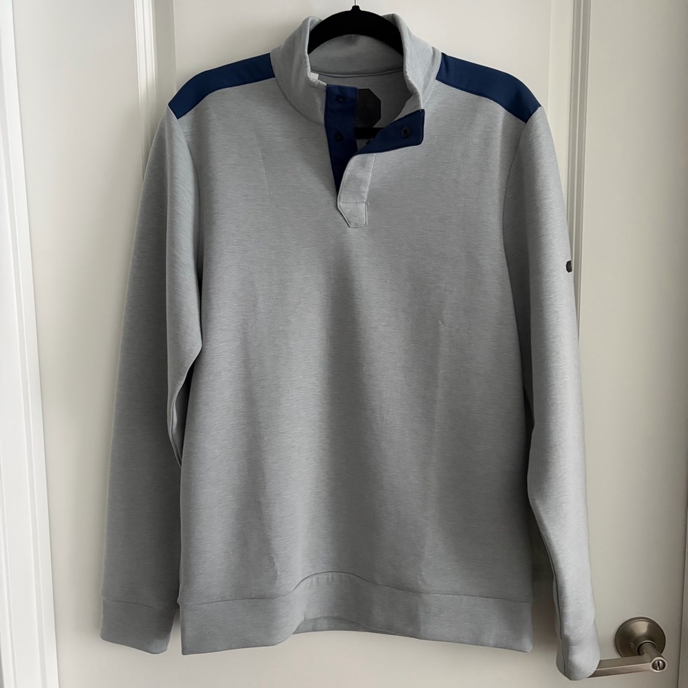 Under Armour Quarter Snap Pullover with Elbow Patches